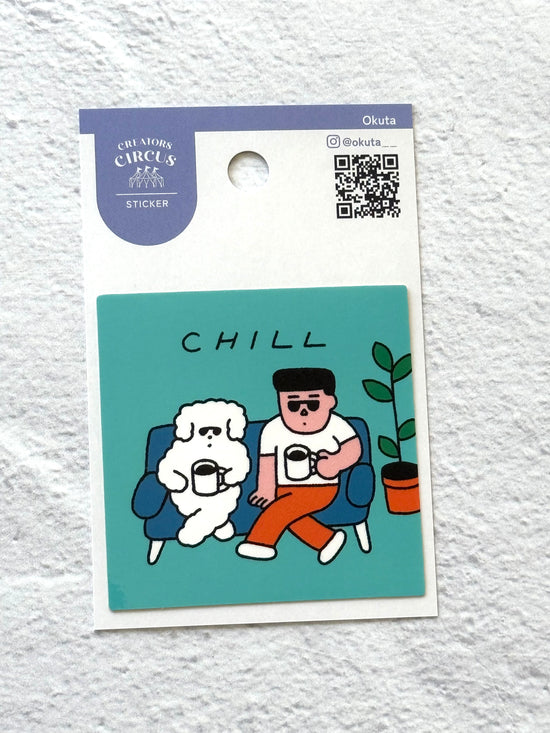 [Okuta] Chill decal sticker