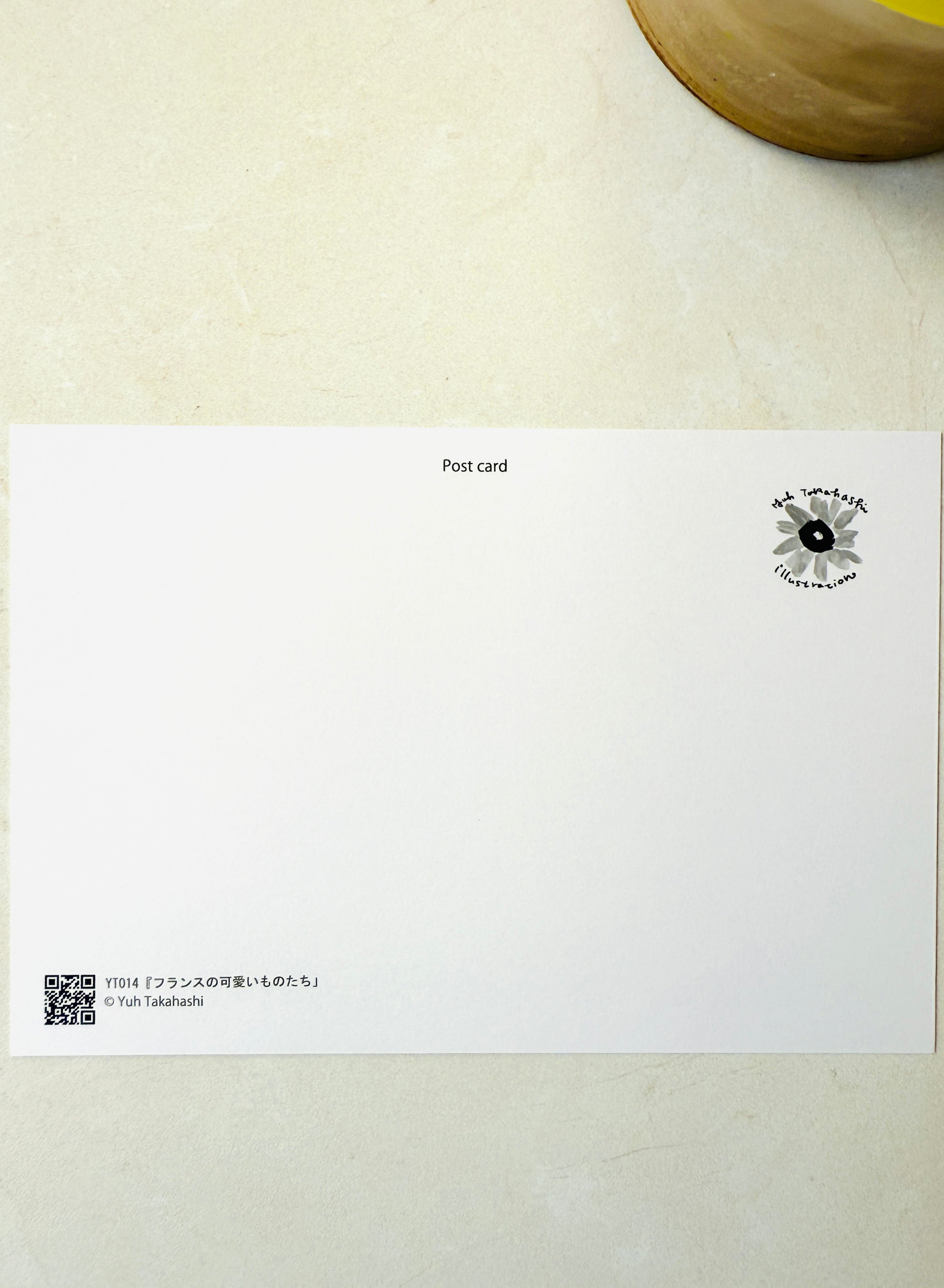 [Yuh Takahashi] Scent of France postcard