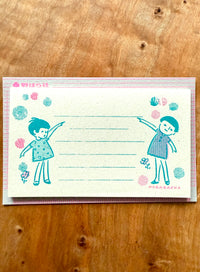 [Nobarasha] Girl mini message paper