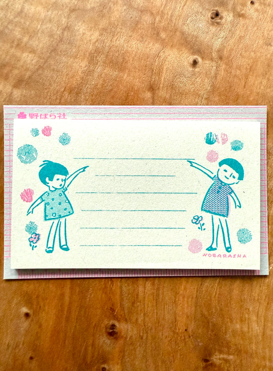 [Nobarasha] Girl mini message paper