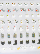 [Kamio] Tiny Adore Cool Tone sticker sheet