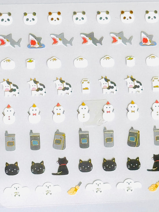 [Kamio] Tiny Adore Cool Tone sticker sheet