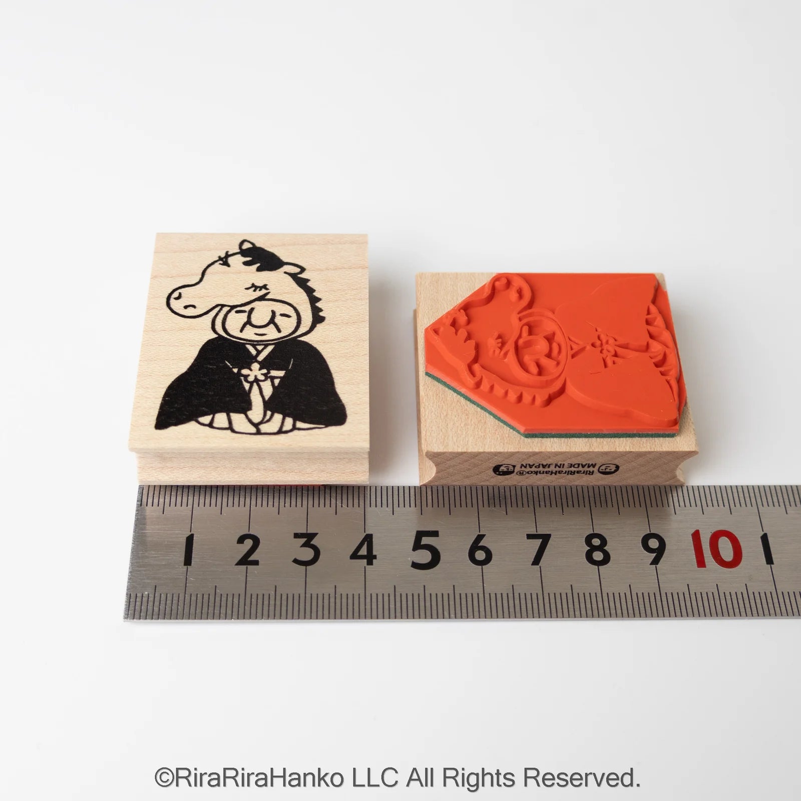 [RiraRira Hanko] Uncle Iwai Horse Zodiac Year 🐴 rubber stamp