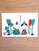 [Nobarasha] Hina Dolls postcard