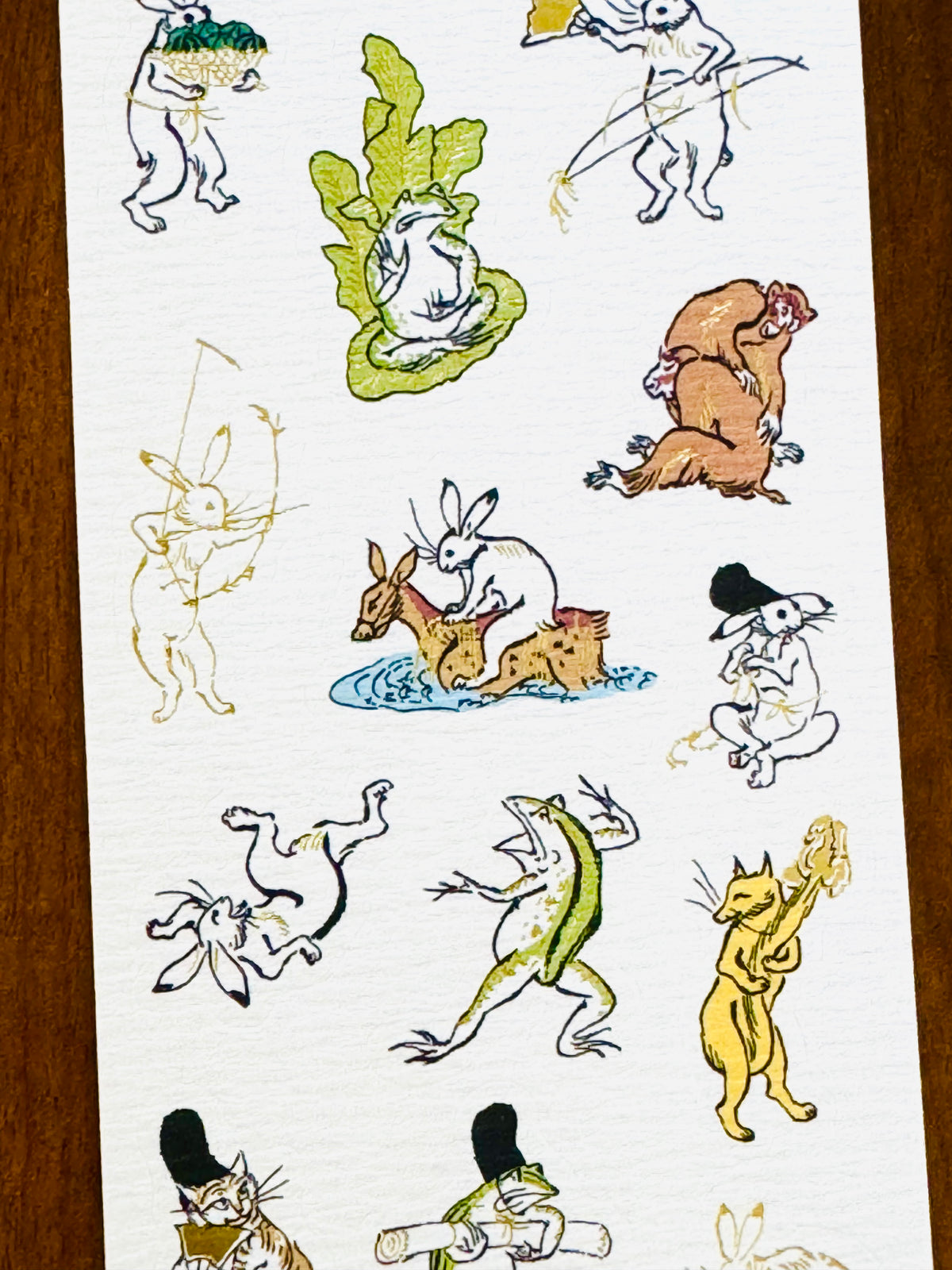 [Chijyu] Japanese Folklore Animals sticker sheet