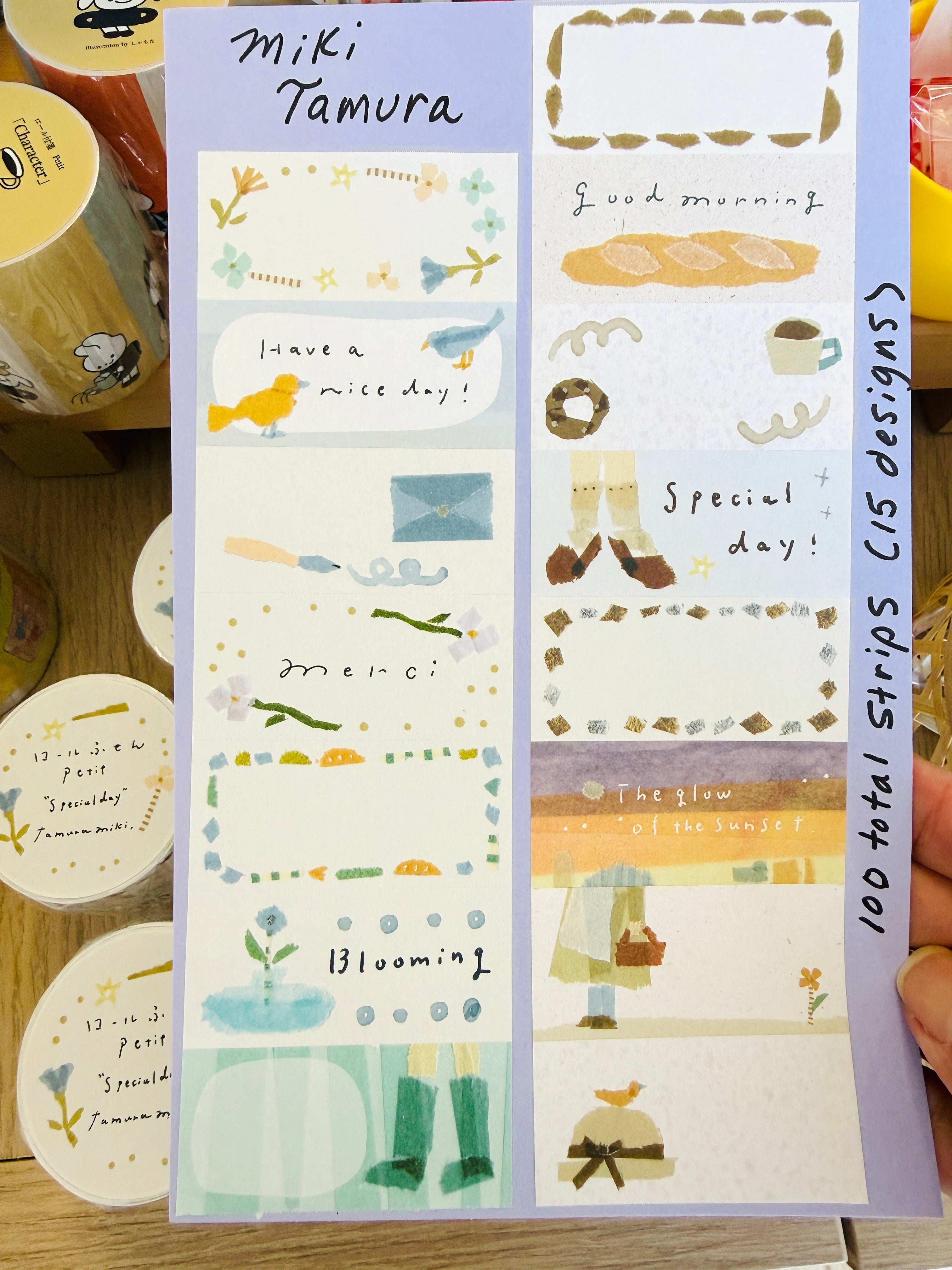 [Tegamisha] Miki Tamura · Special Day Jumbo Sticky Note Roll