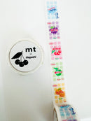 [mt] dagashi x sakuranbo washi tape