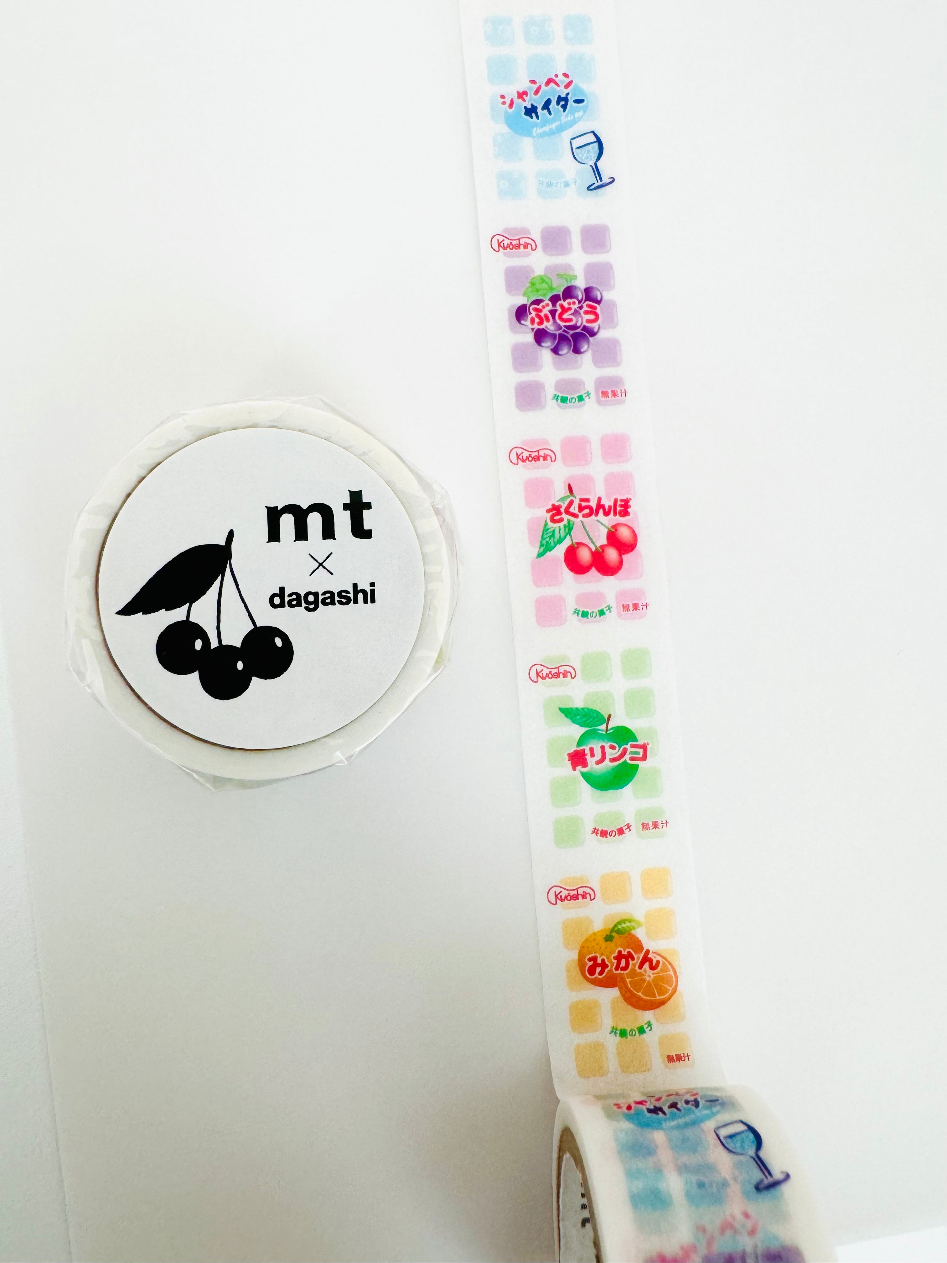 [mt] dagashi x sakuranbo washi tape