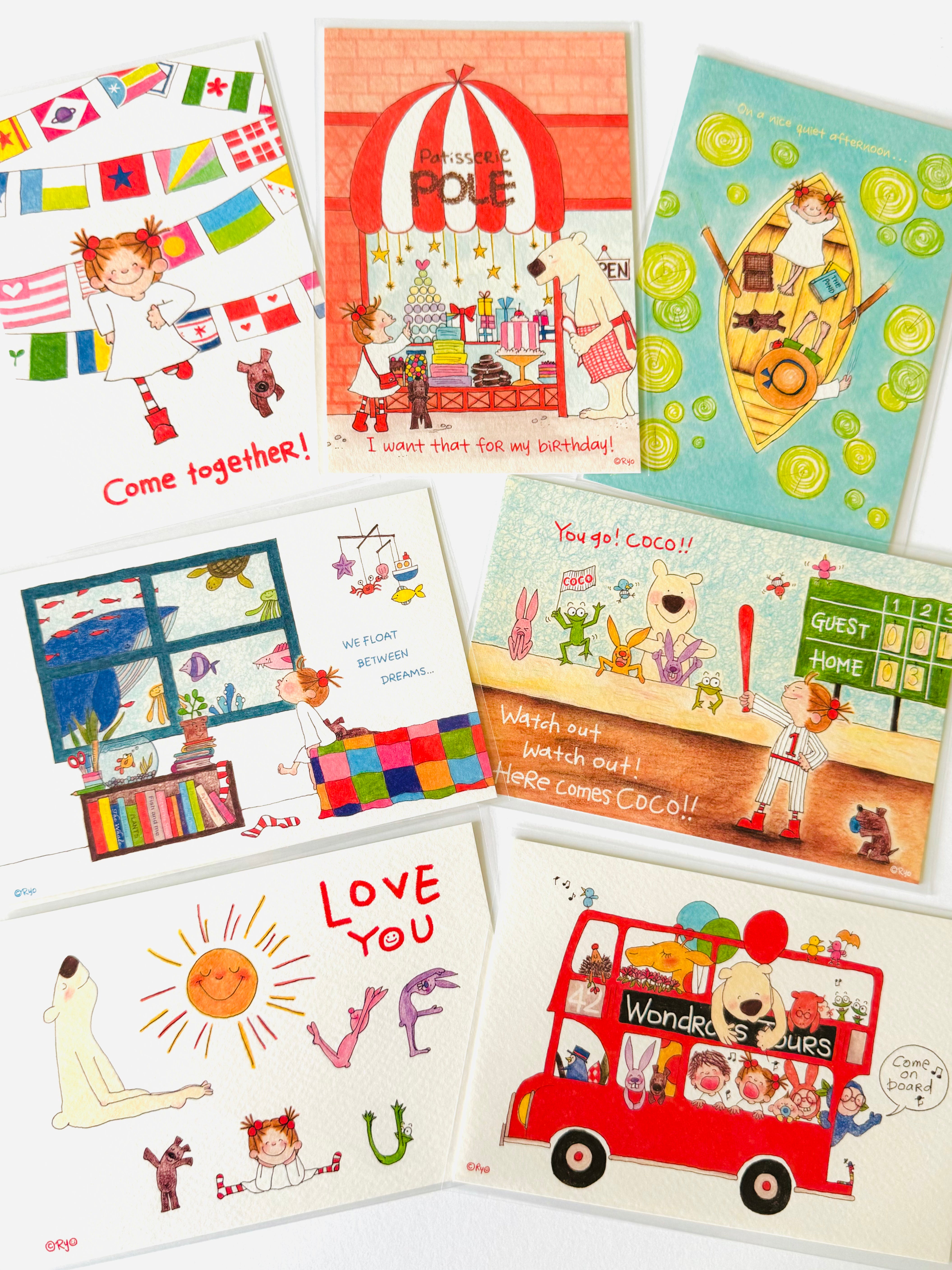 [Coco and Wondrous Gang] Coco postcard collection