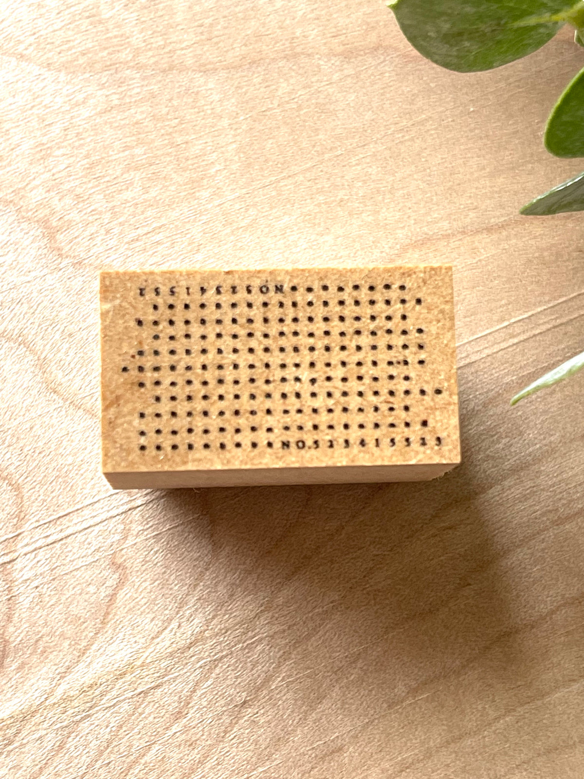 oeda letterpress: rubber stamps