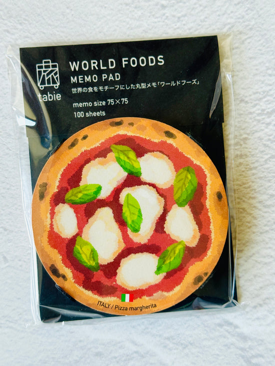 [Marumo] Pizza Margherita 🍕 Block Memo Pad
