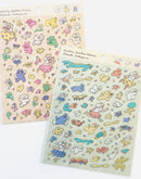 [Heisuke Kitazawa] cozyca x Run, Run Everyone sticker sheet