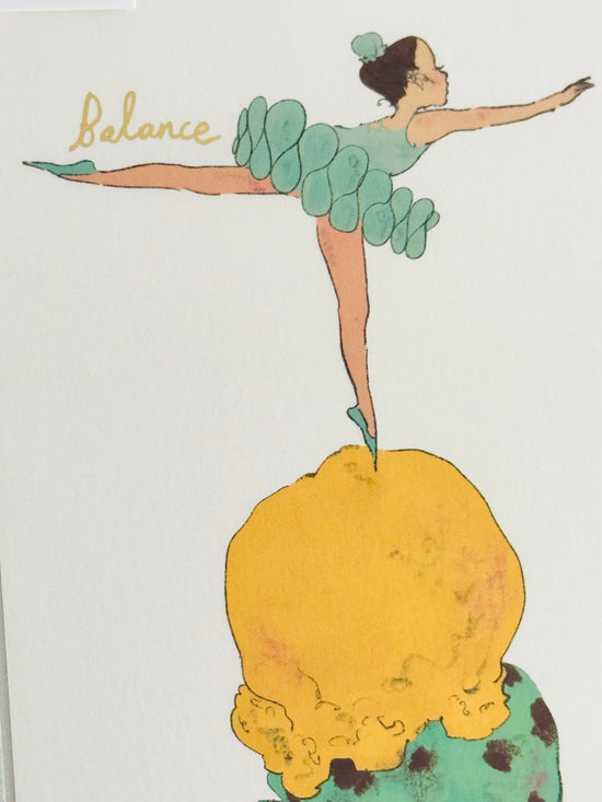[Kurahashirei] Balance postcard