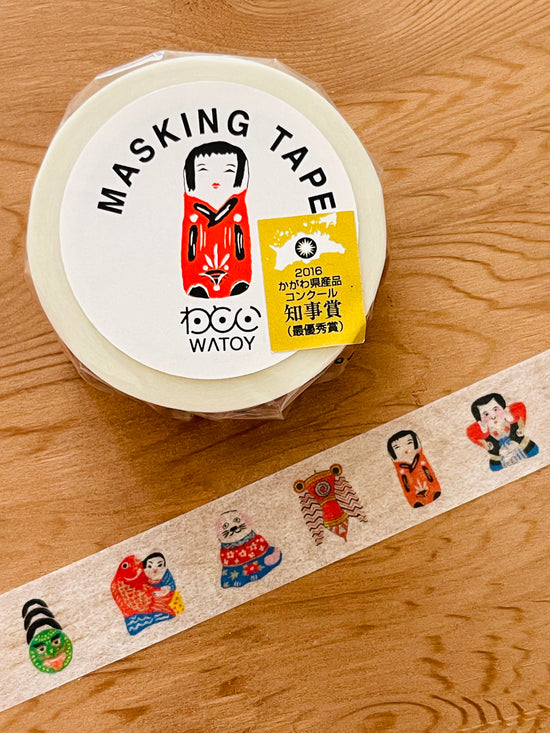 [Watoy] Sanuki Folk Toys washi tape