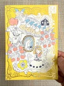 [SEAL-DO] Shinzi Katoh x Walking Literature series: Snow White · Sparkling postcard