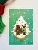 [Akane Kotoko] Merry Christmas Bear postcard