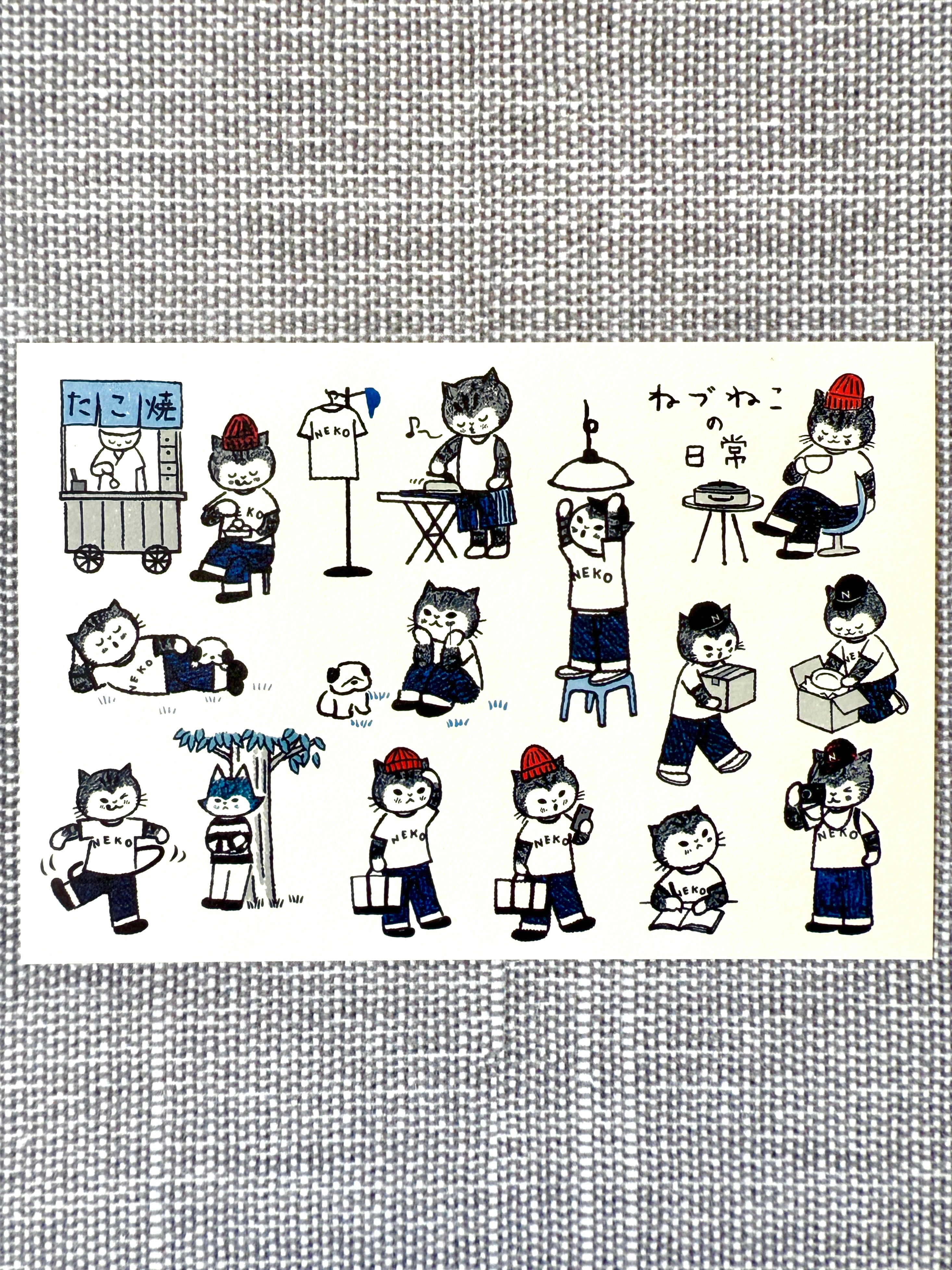 [Tsubame Books] Nezu Neko Daily Diary postcard