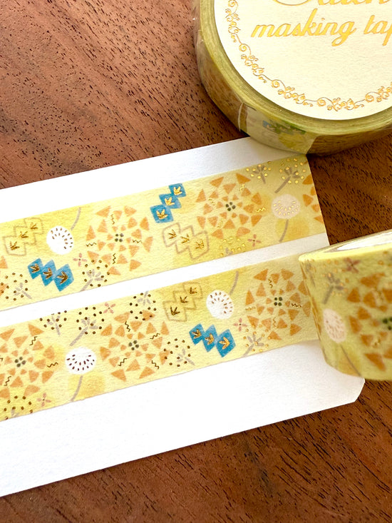 [SAIEN] Dandelion • Tanpopo washi tape