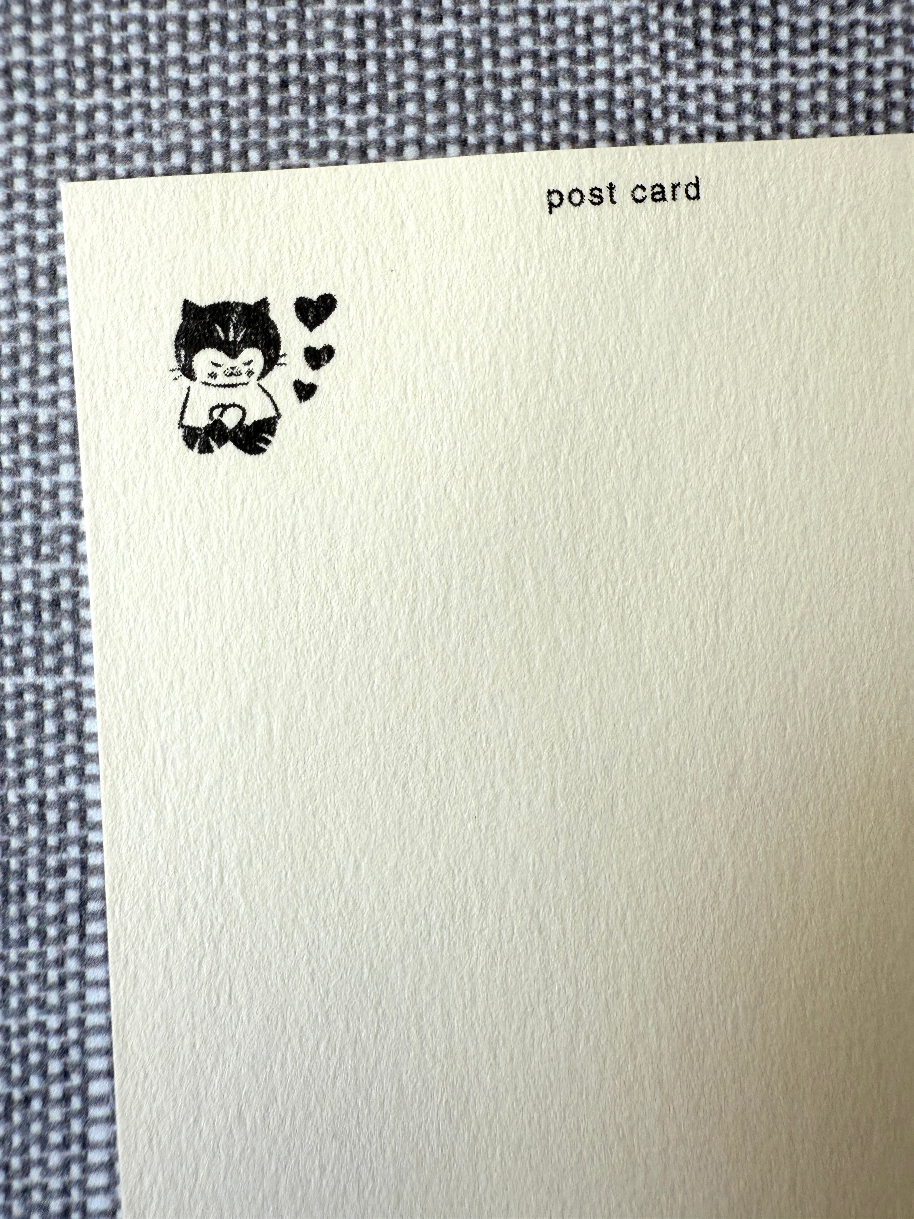 [Tsubame Books] Resting Face postcard