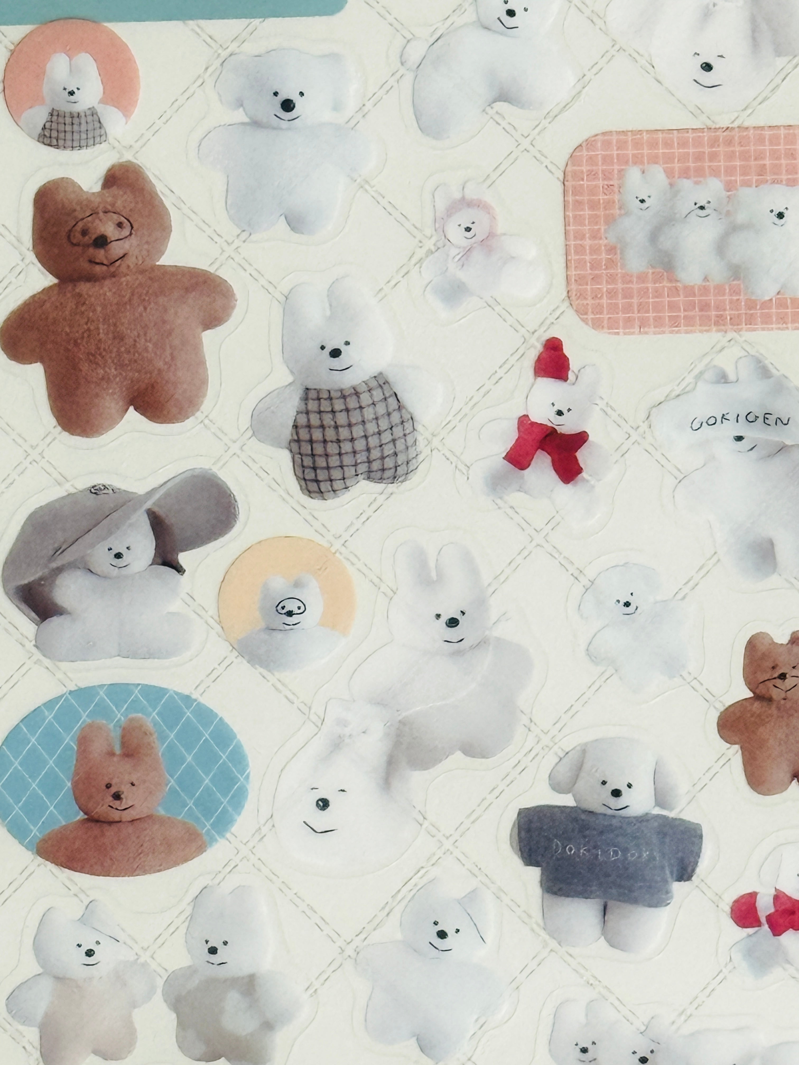 [Haruchan] Frontier Creators Circus x Cotton Animals sticker sheet
