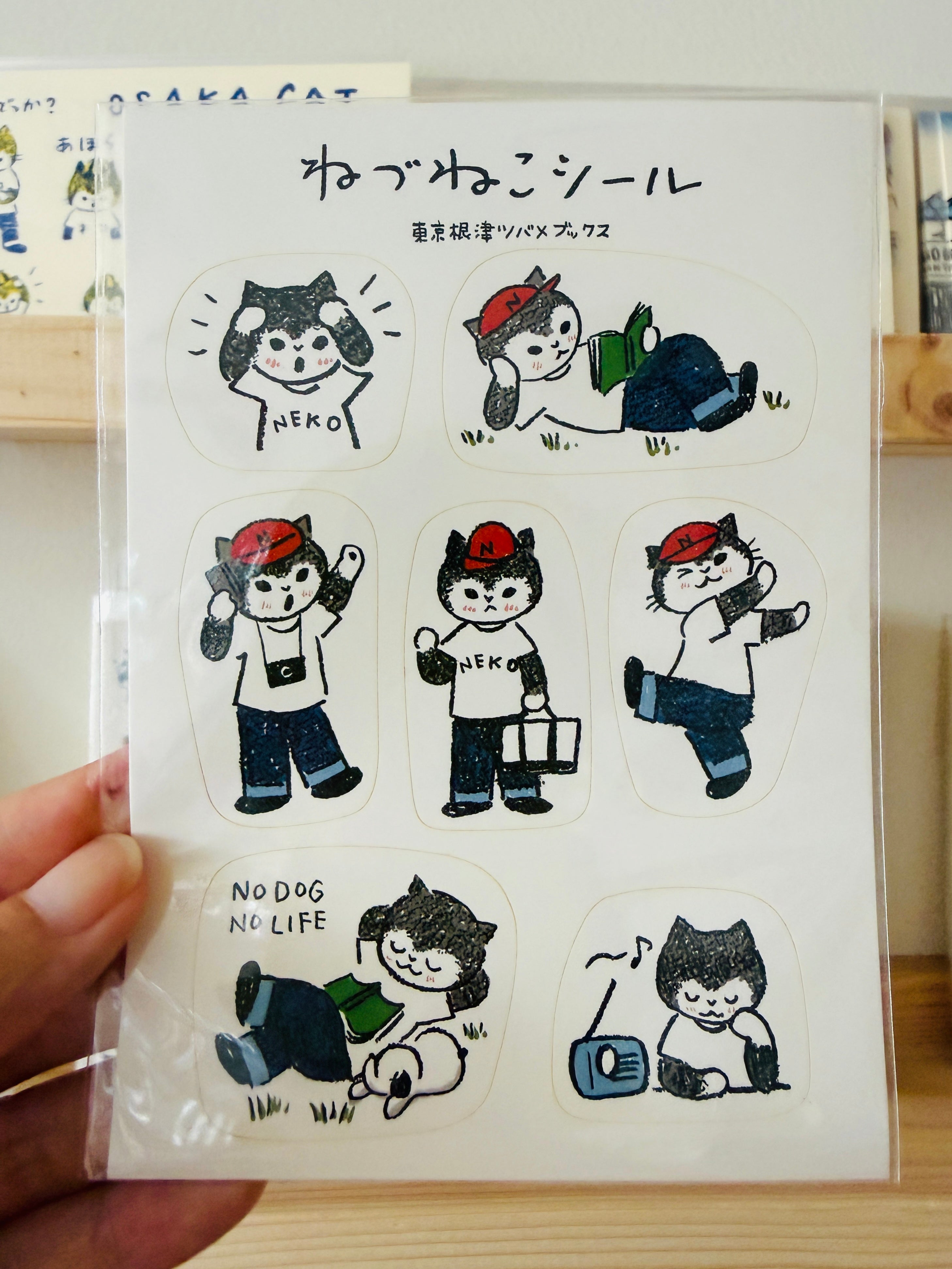 [Tsubame Books] Nezu Neko sticker sheet