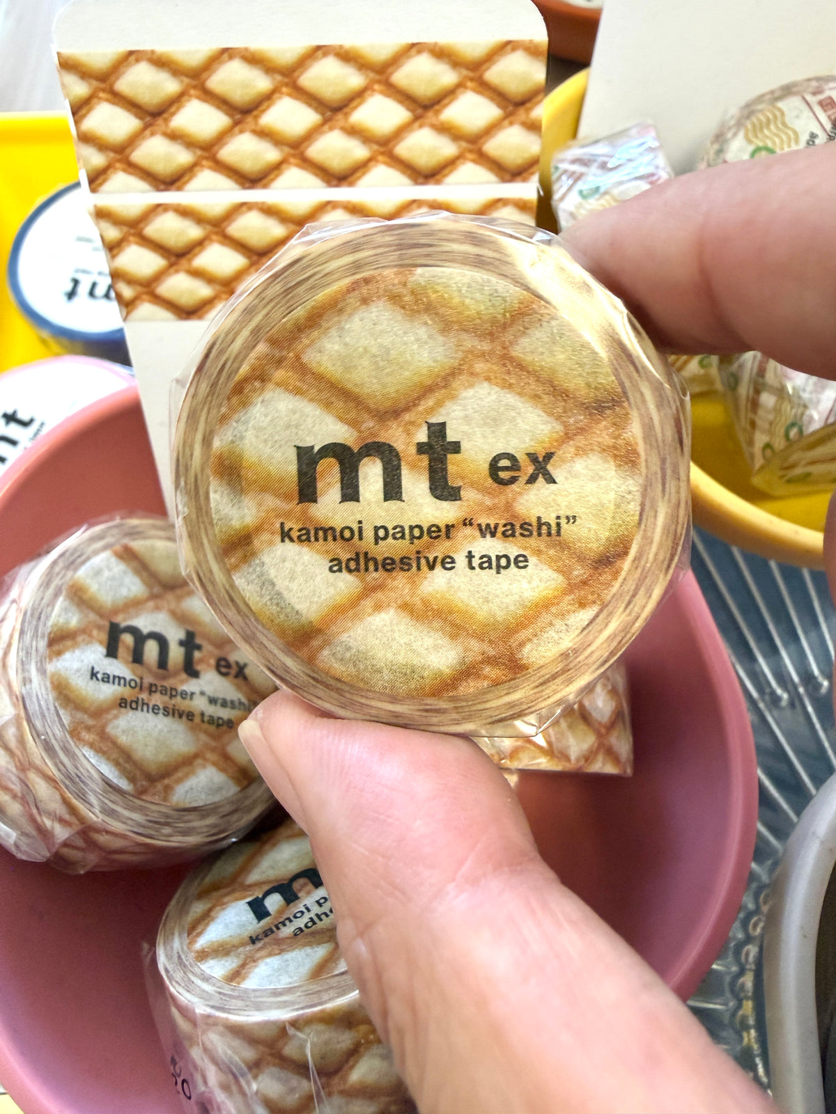 [mt] Melon Pan Bread washi tape
