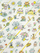 [Noriyuki Echigawa] cozyca x Cats and Holiday sticker sheet