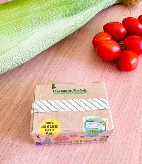 [Greeting Life] Vegetable 🥗 Delivery Box flake stickers