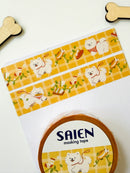 [SAIEN] Dog Walking washi tape