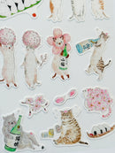 [TOCORO COMUGI] Tipsy Hanami Celebration sticker sheet