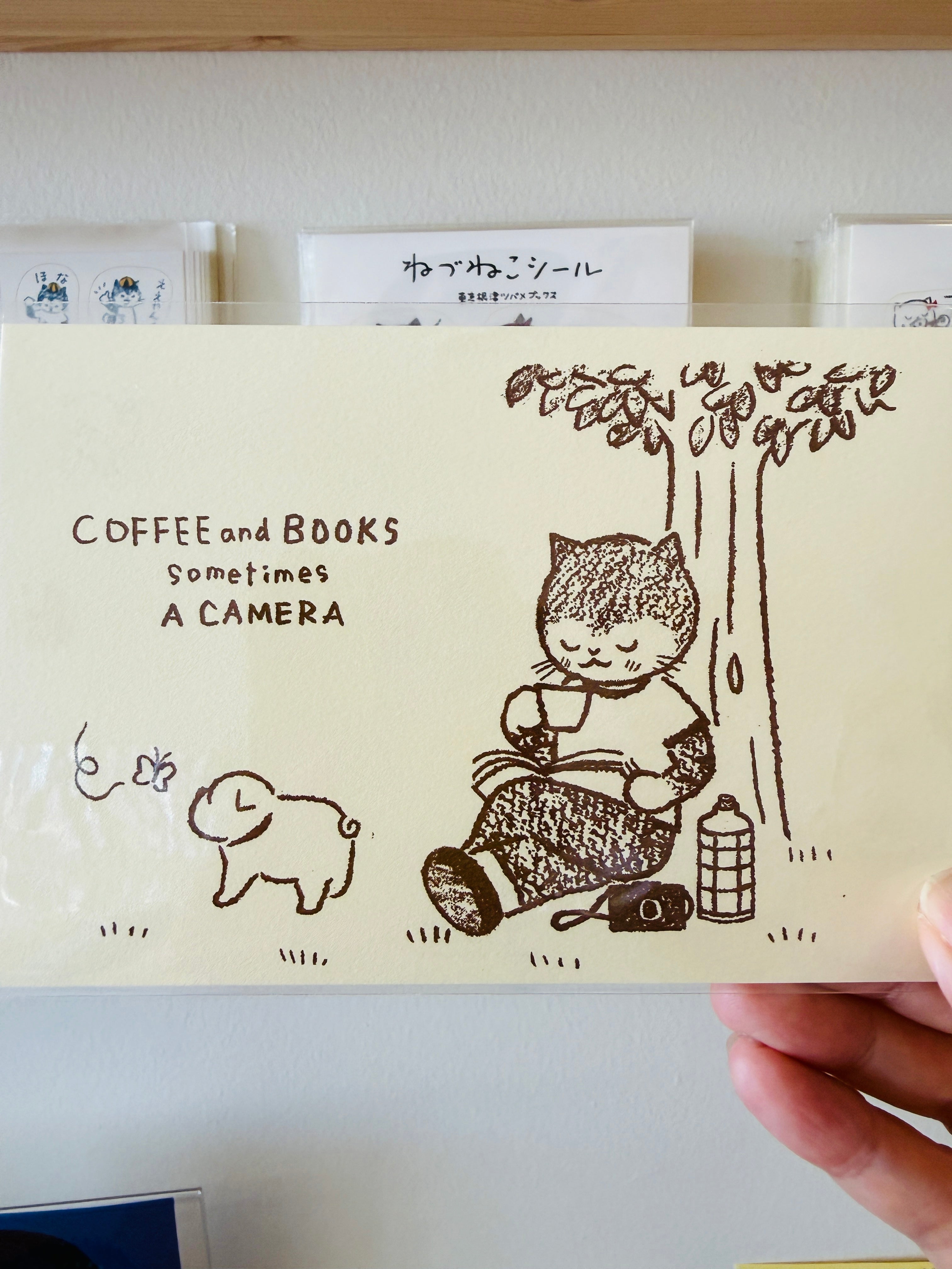 [Tsubame Books] Coffee and Books postcard