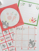 [GreenFlash] Chinchilla Block Memo pad