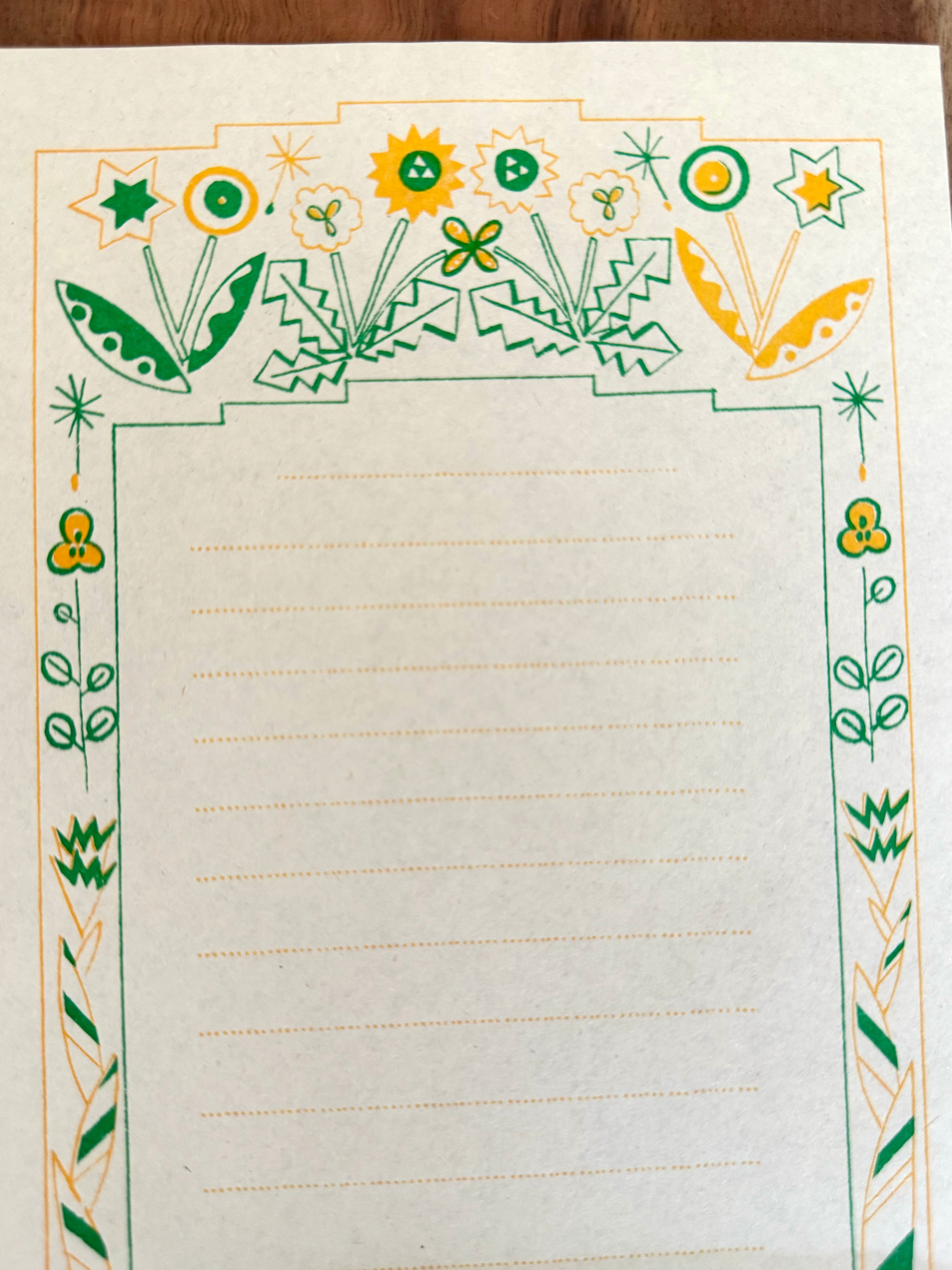 [Nobarasha] Dandelion Letter Set