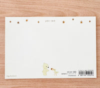 [Mariko Fukuoka] Hoshikuma Twinkling Stars postcard