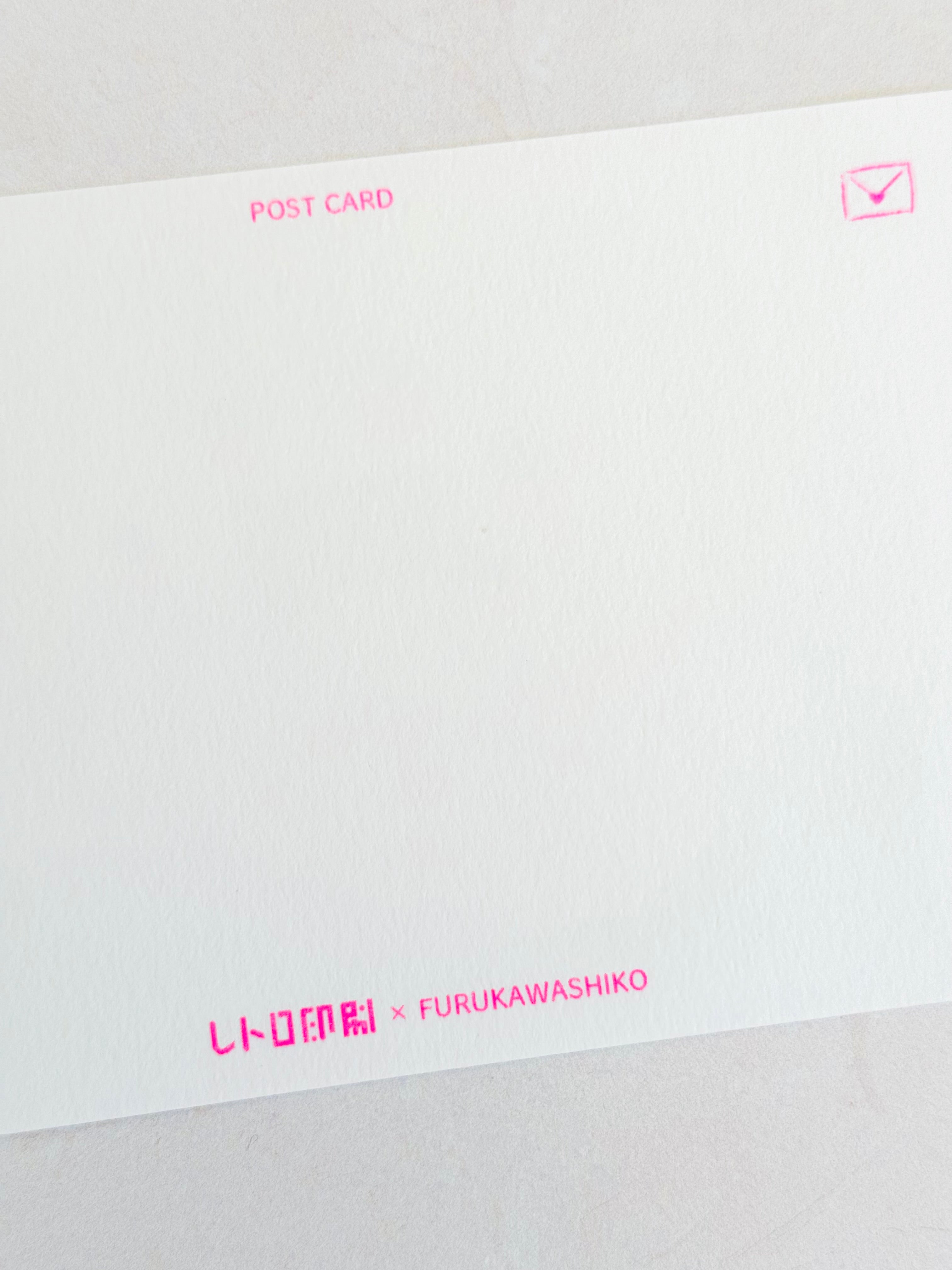 [Furukawashiko] Bunny Carrot Cake postcard