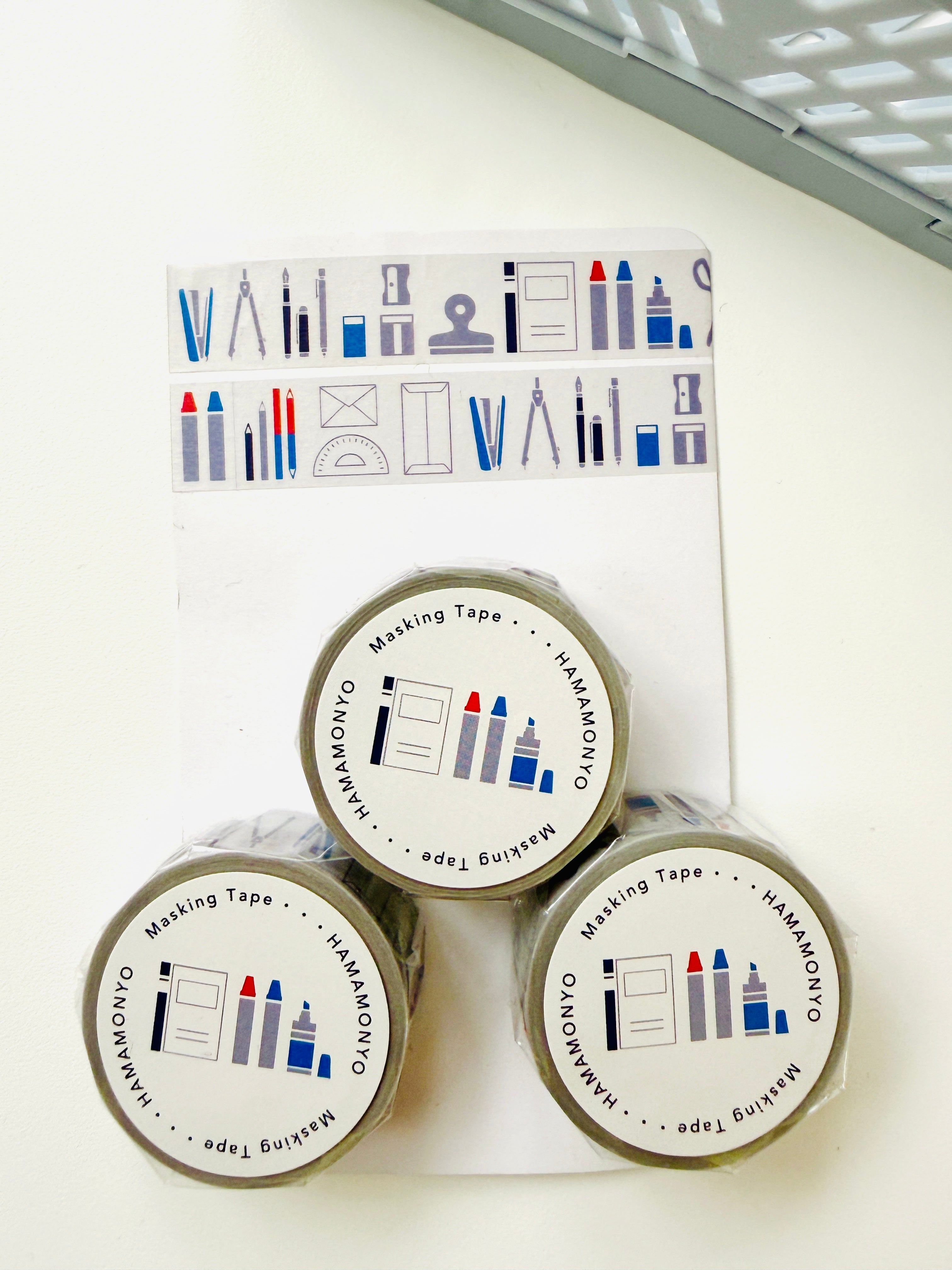 [Hamamonyo] Stationery Desk washi tape