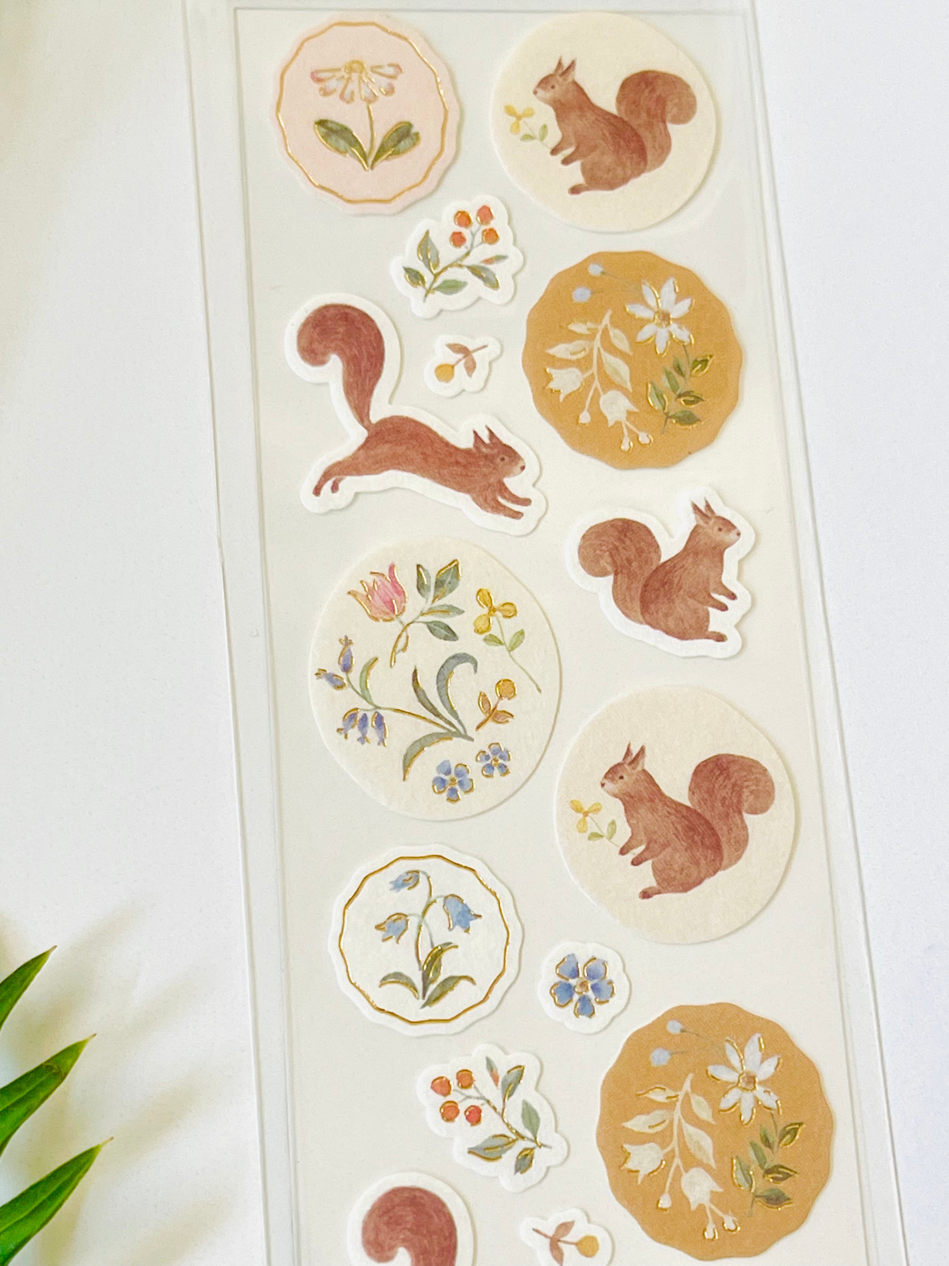 [NB] Squirrel sticker sheet