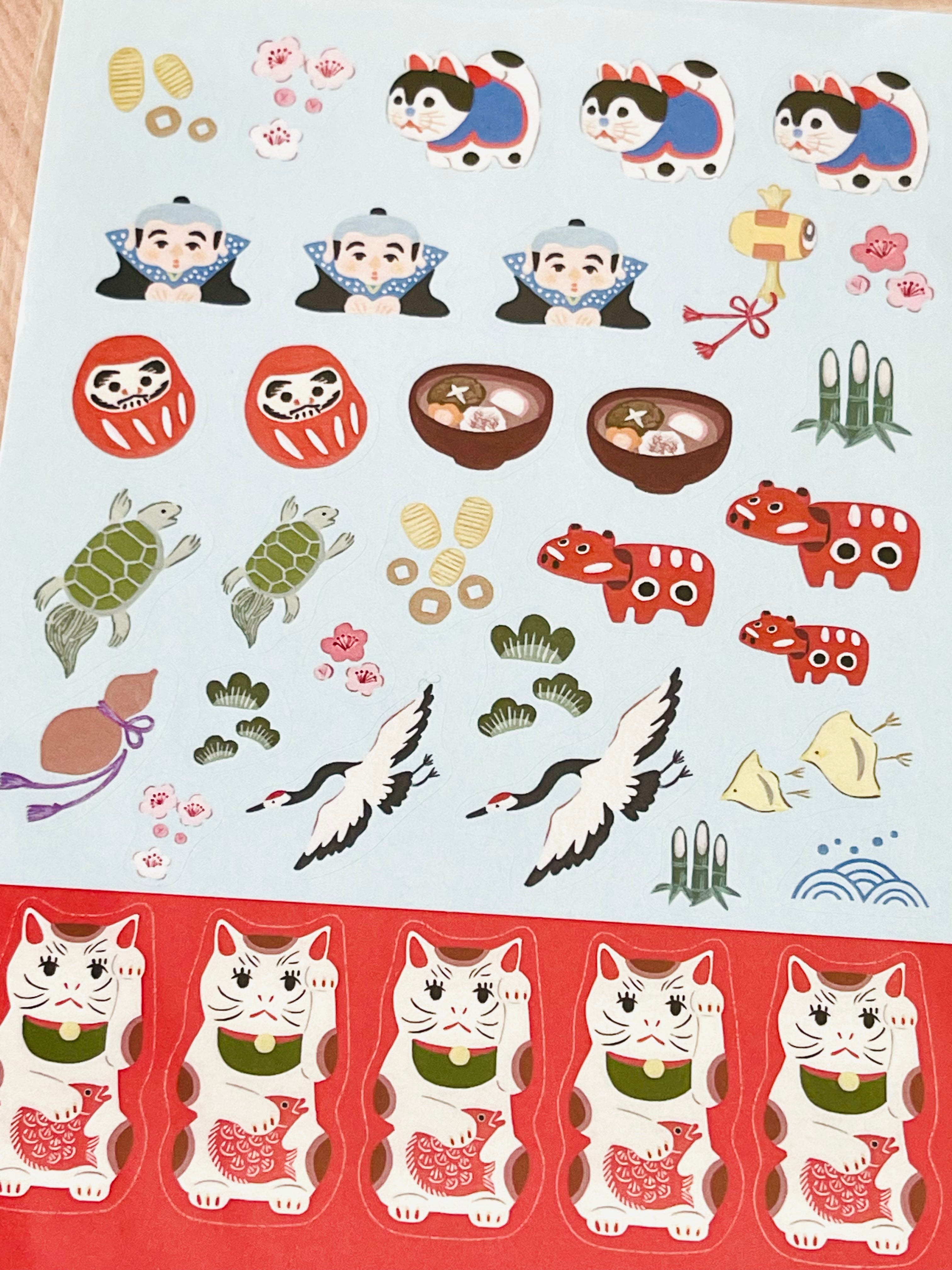 [4legs] Lucky Symbols sticker sheet
