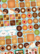 [Ryu-Ryu] Cookies Circle Seals sticker sheet