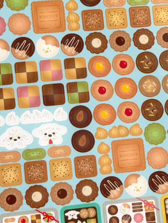 [Ryu-Ryu] Cookies Circle Seals sticker sheet