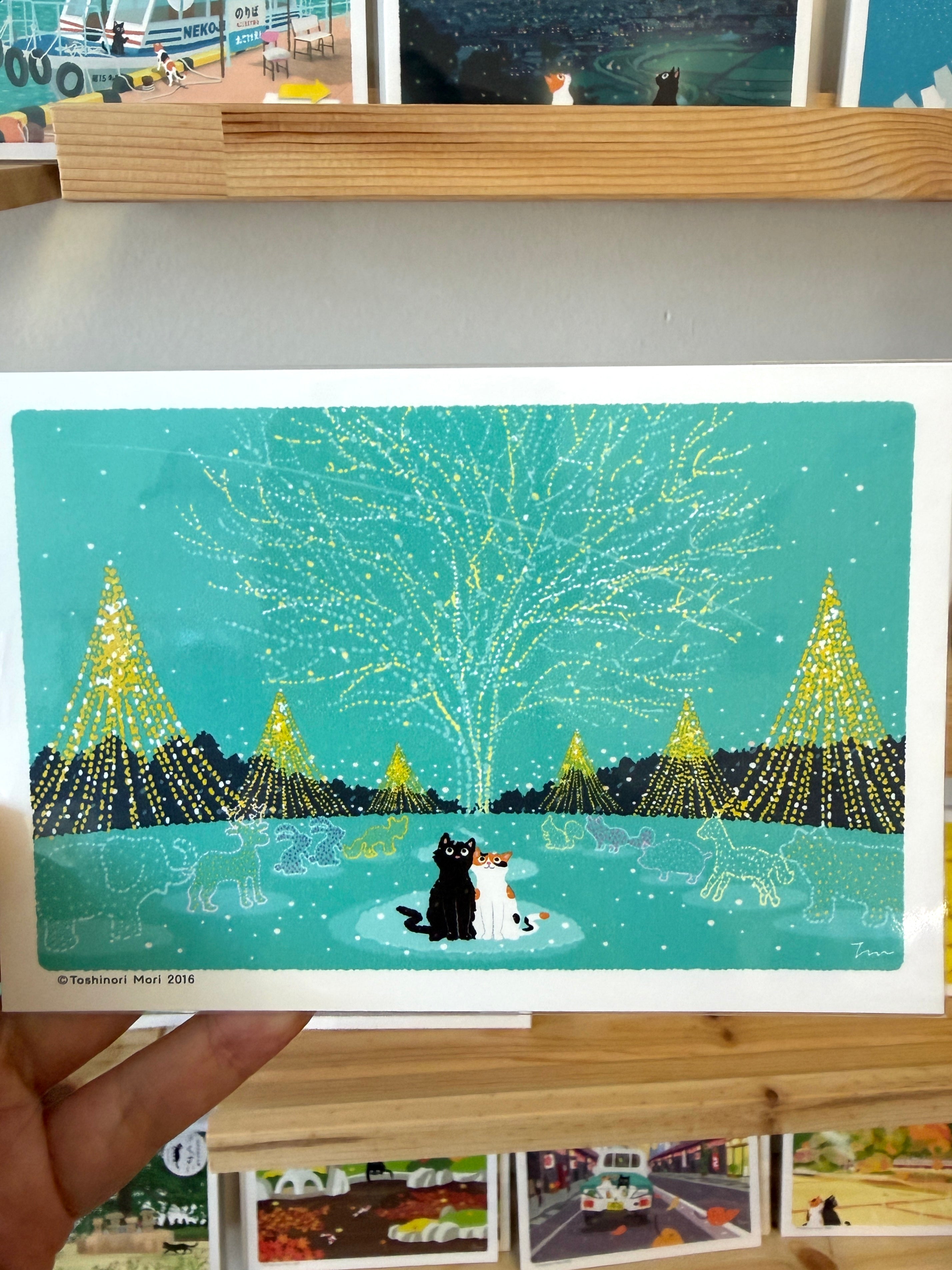 [Tabineko] December (2016) postcard x Toshinori Mori (Active Corporation)