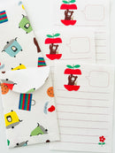 [Panda factory] Bear & Apple mini letter set