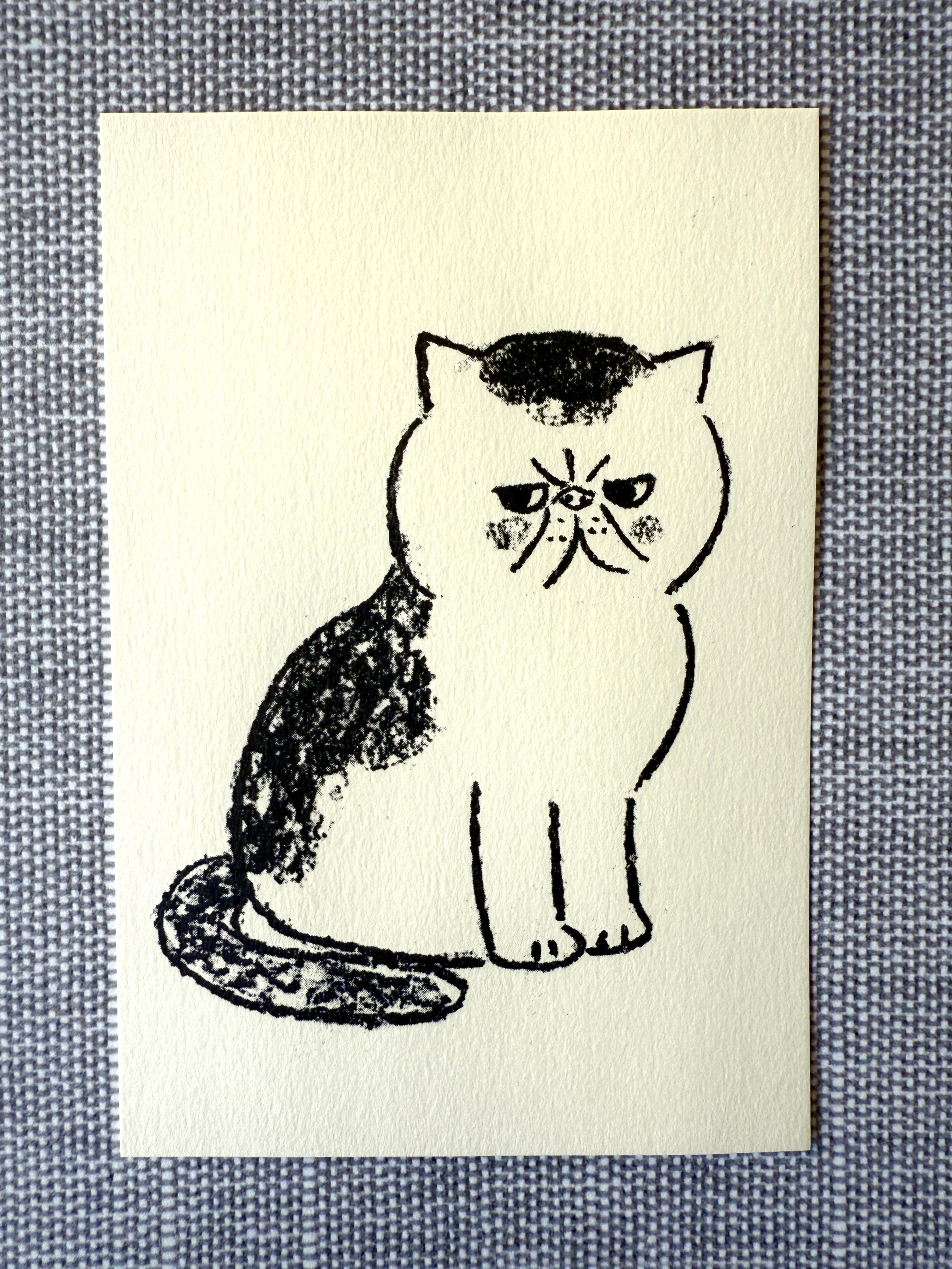 [Tsubame Books] Resting Face postcard