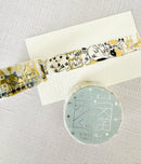 [SEAL-DO] Shinzi Katoh x Walking Literature series:  Tale of Genji, Cat Town, School Girl, Last Leaf, Takase River, Dandelions Bloom, Moon over Mountain washi tape