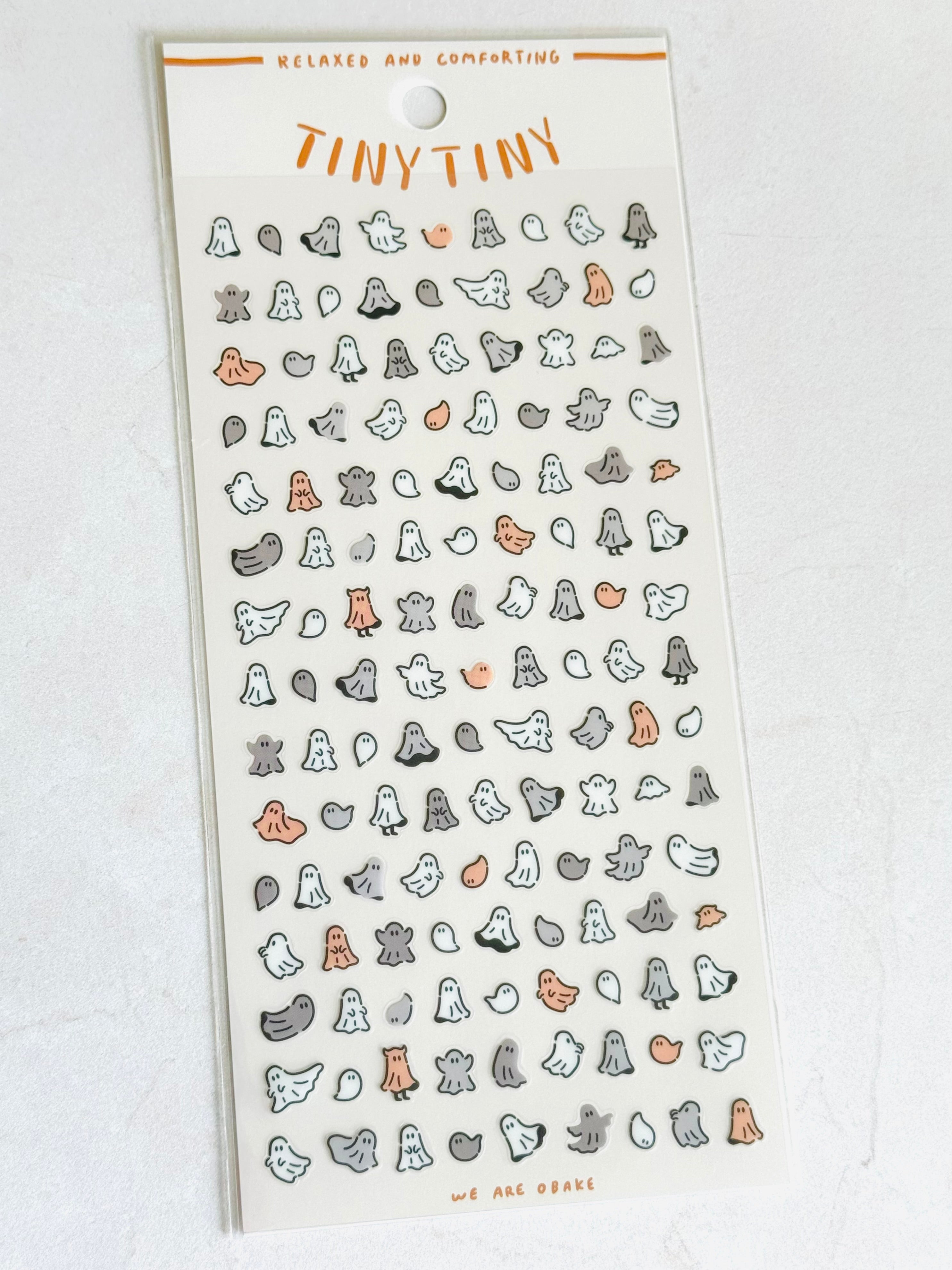 [MIND WAVE] Tiny Tiny Ghosts sticker sheet