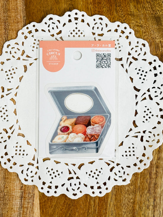 [alacarudou] Frontier Creators Circus x Assorted Cookies Tin set sticker decal