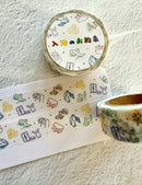 [forme] Japan Public Bathhouse Tour series: Yutonamisha “Bath Rules” washi tape