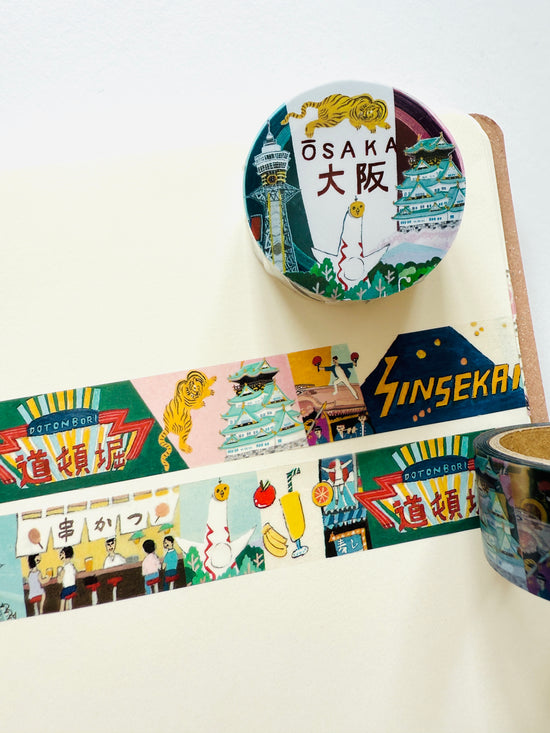[cozyca] Osaka 大阪 clear tape