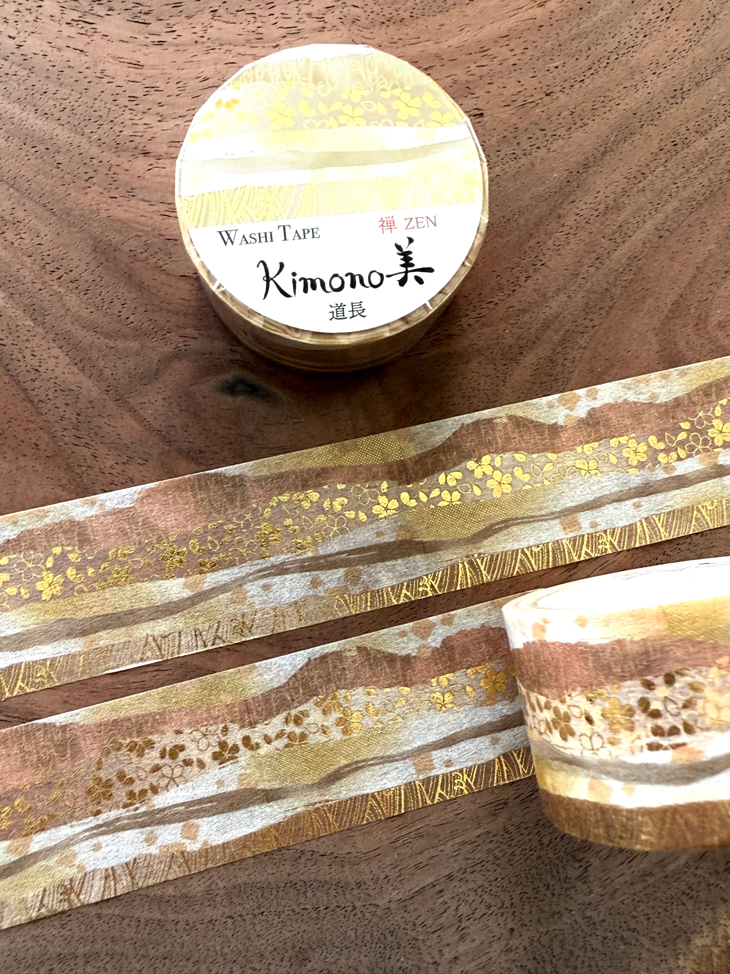 [SAIEN] Kimono series • Michinaga washi tape