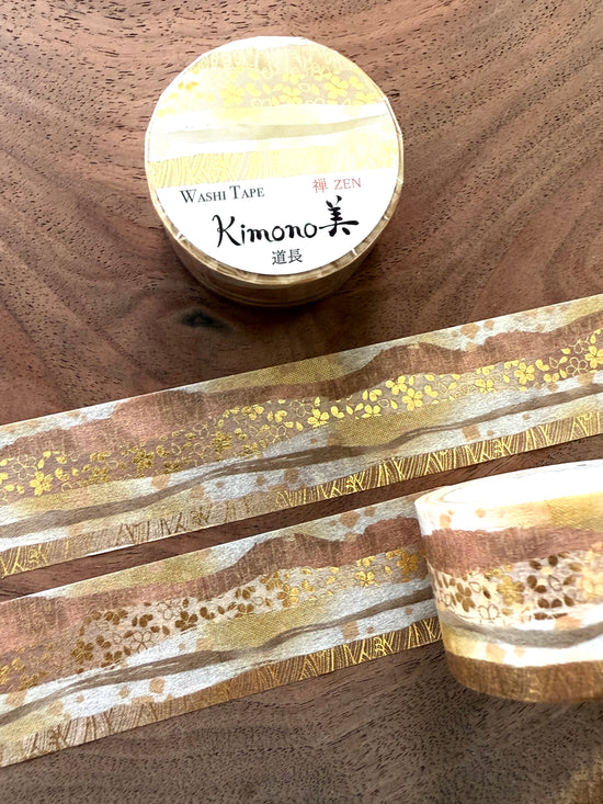 [SAIEN] Kimono series • Michinaga washi tape